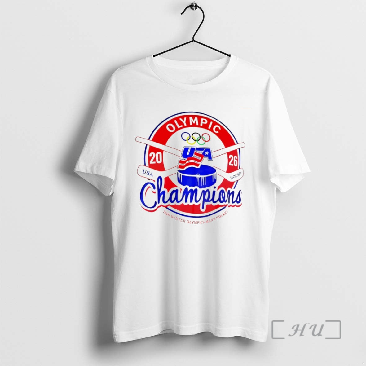 Officials 2026 Usa Team Winter Olympics Champions Mens Hockeys