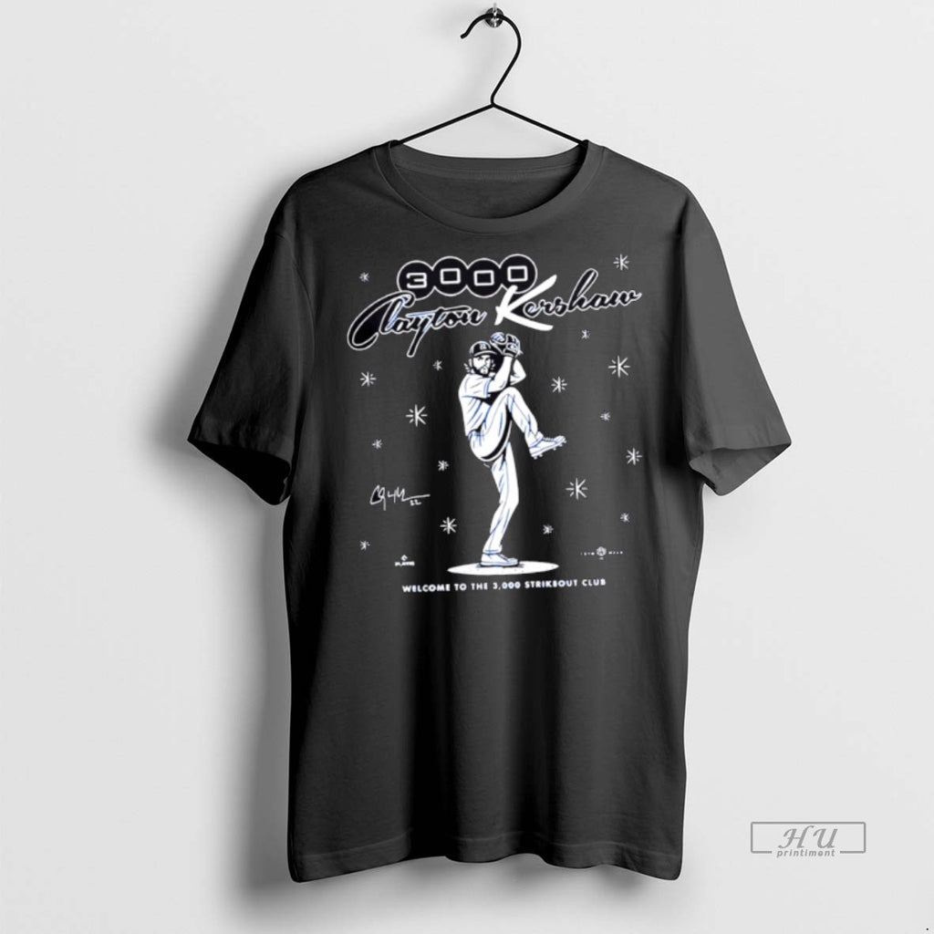 Officials 3000ks Clayton Kershaw Tee Shirt Sweater