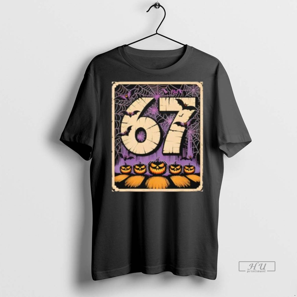 Officials 67 Meme Six Seven Funny Halloween Tee Shirt Sweater