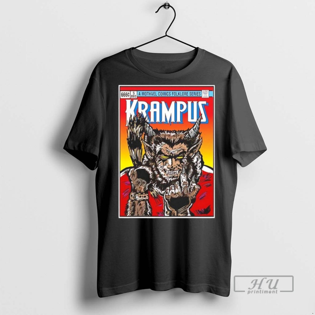 Officials A Mothvel Comics Folklore Series Krampus T Shirts Sweatshirt Hoodies