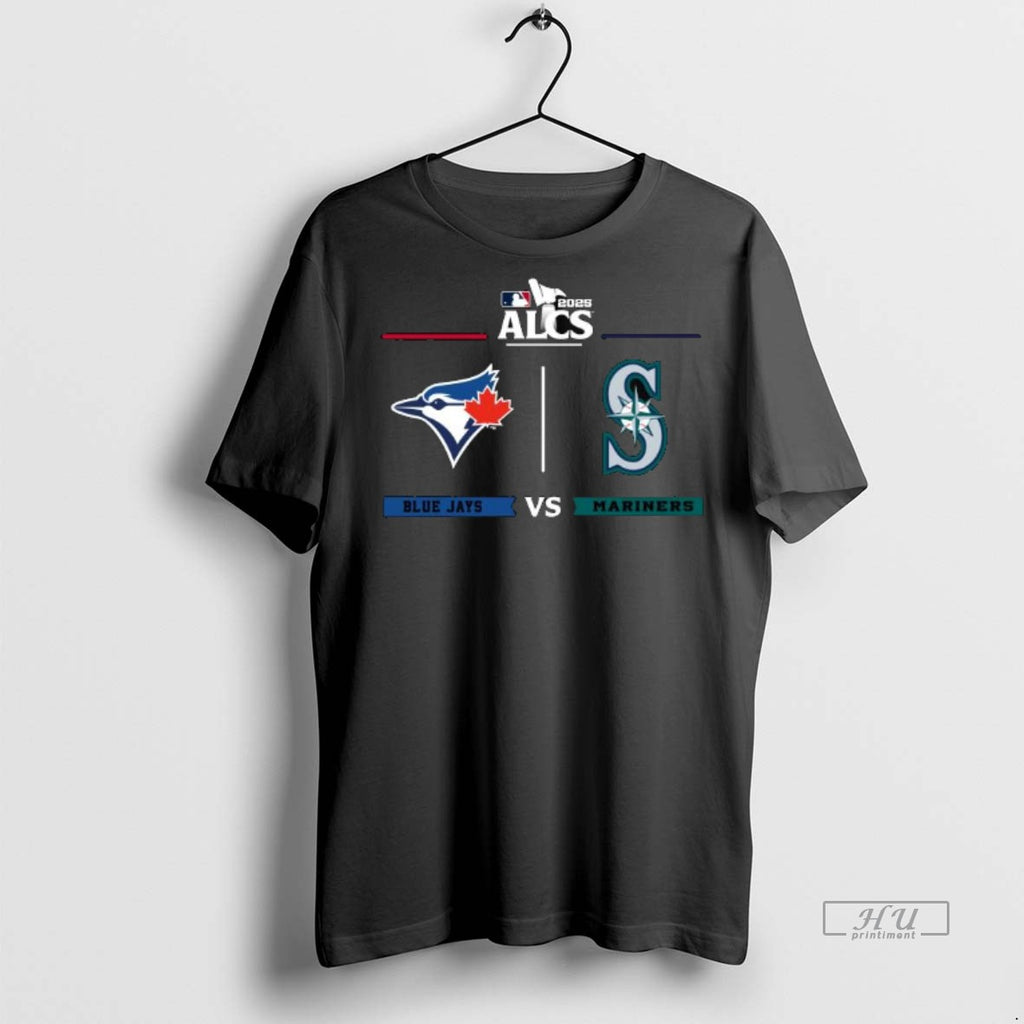 Officials Alcs 2025 Toronto Blue Jays Vs Seattle Mariners Matchup Long Sleve Tee Shirt Sweater