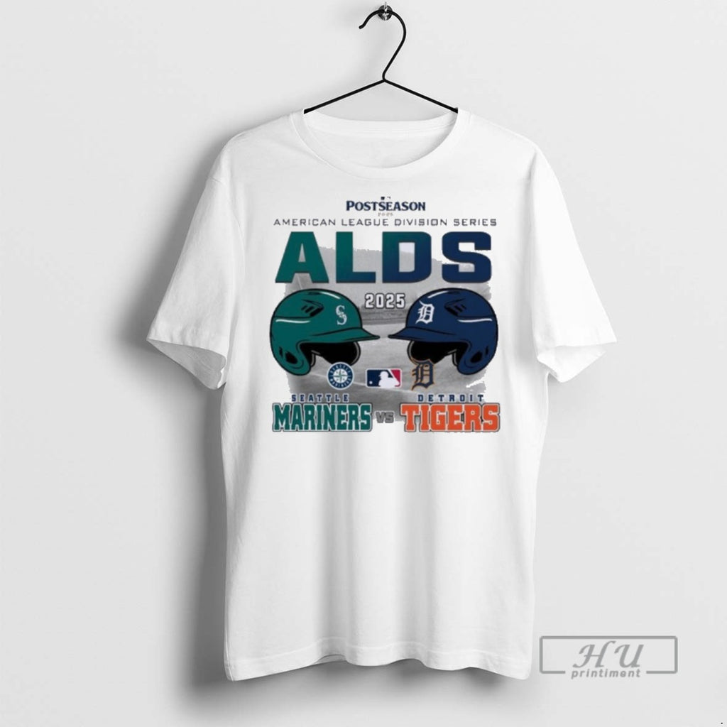 Officials Alds Matchup 2025 Tigers Vs Mariners T Shirt