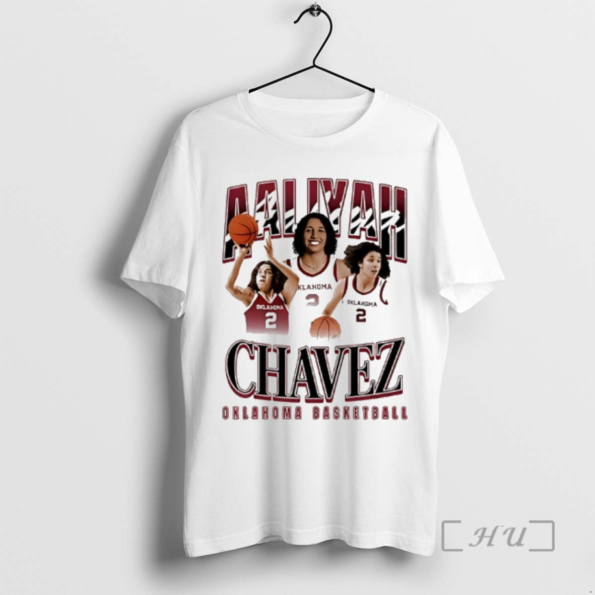 Officials Aaliyah Chavez Oklahoma Sooners Basketball Player Graphic
