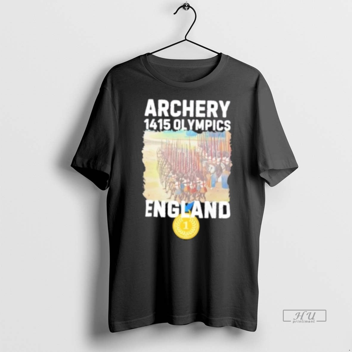 Officials Agincourt 1415 Olympics England Takes Gold In Archery T Shirt Sweater