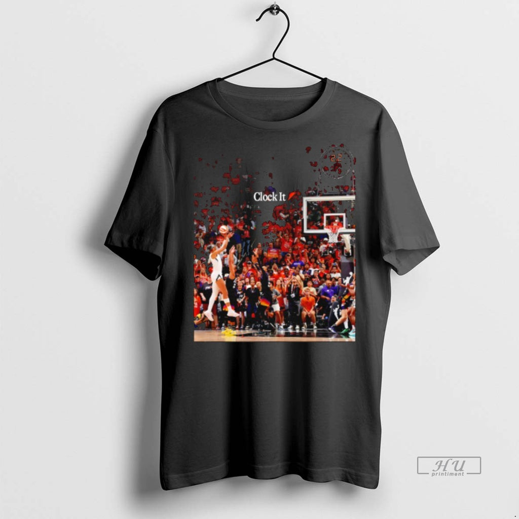 Officials Aja Wilson 2025 Wnba Finals Champions Clock It Tee Shirt Sweater