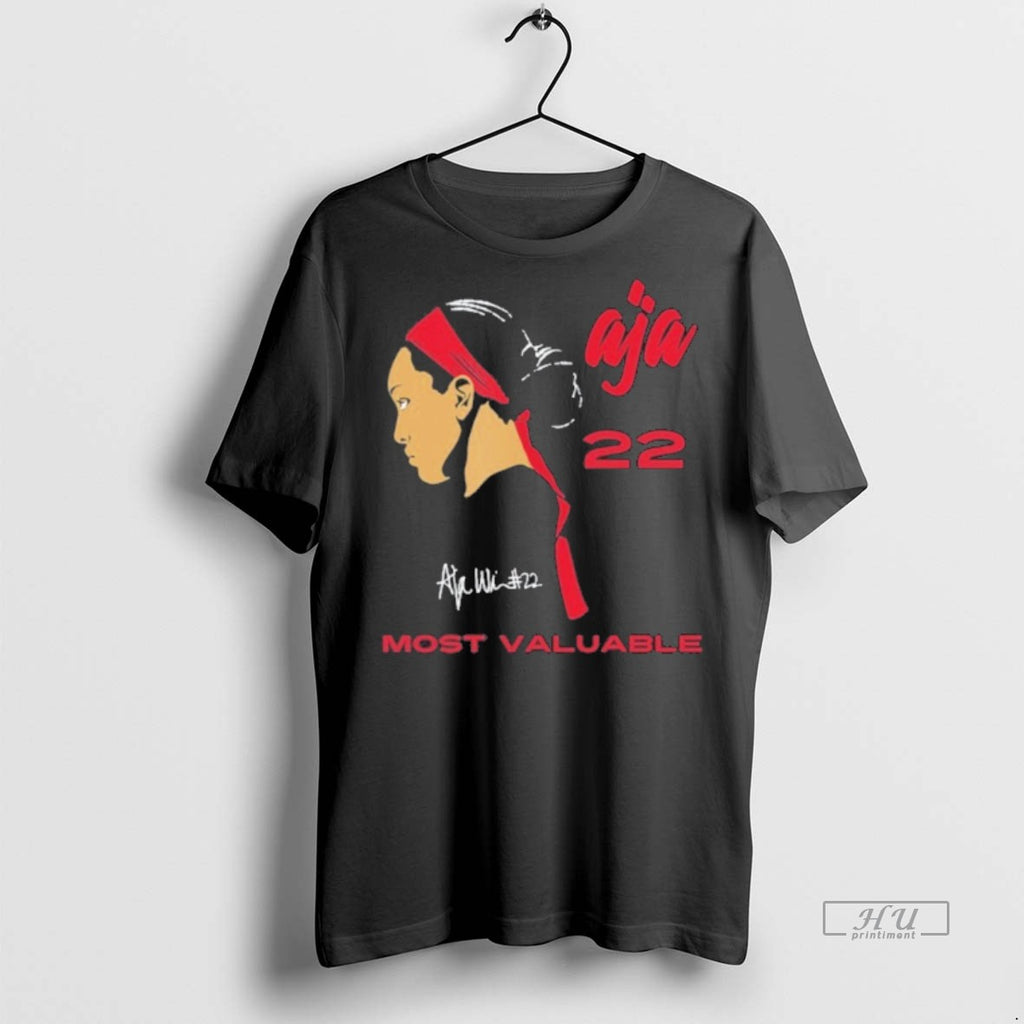 Officials Aja Wilson Mvp 2025 Most Valuable Tee Shirt Sweater