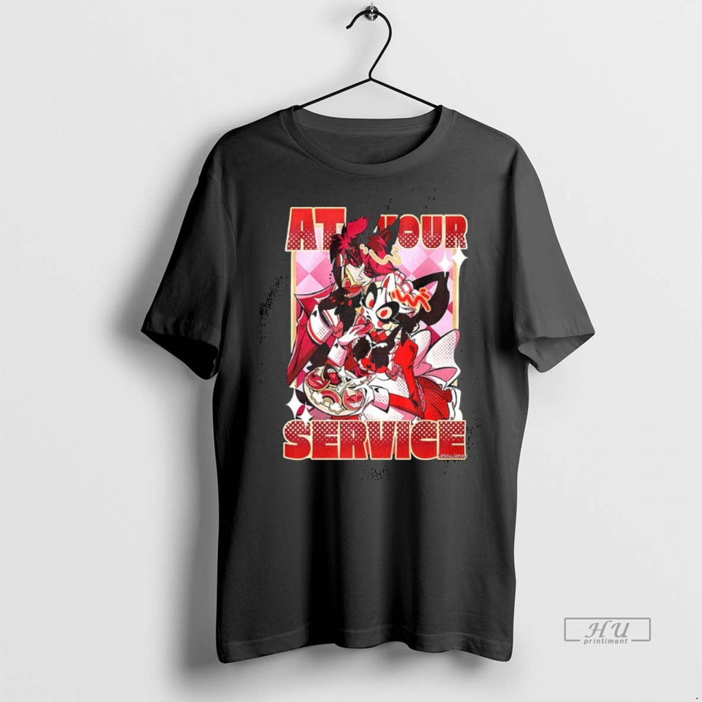 Officials Alastor Hazbin Hotel At Your Service Tee Shirt Sweater