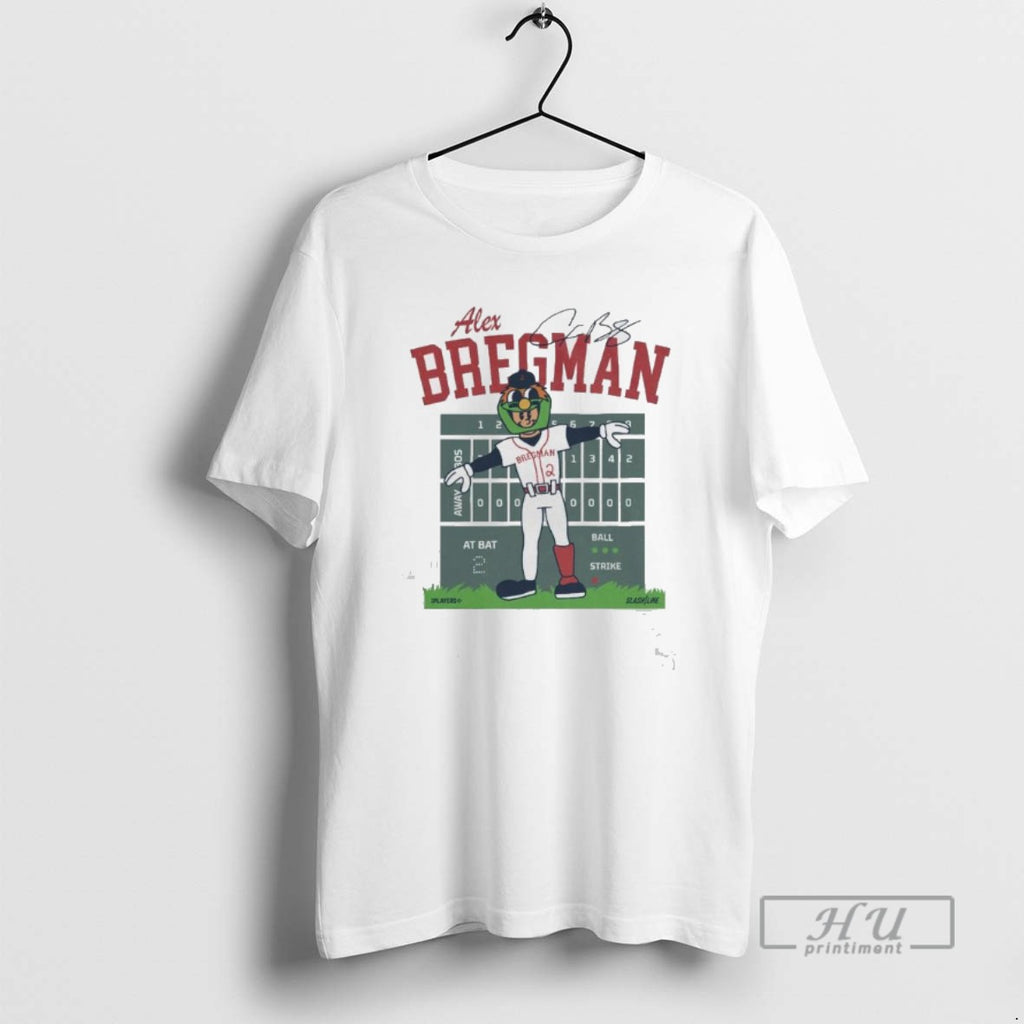 Officials Alex Bregman Boston Red Sox At Bat 2 Ball Strike T Shirt