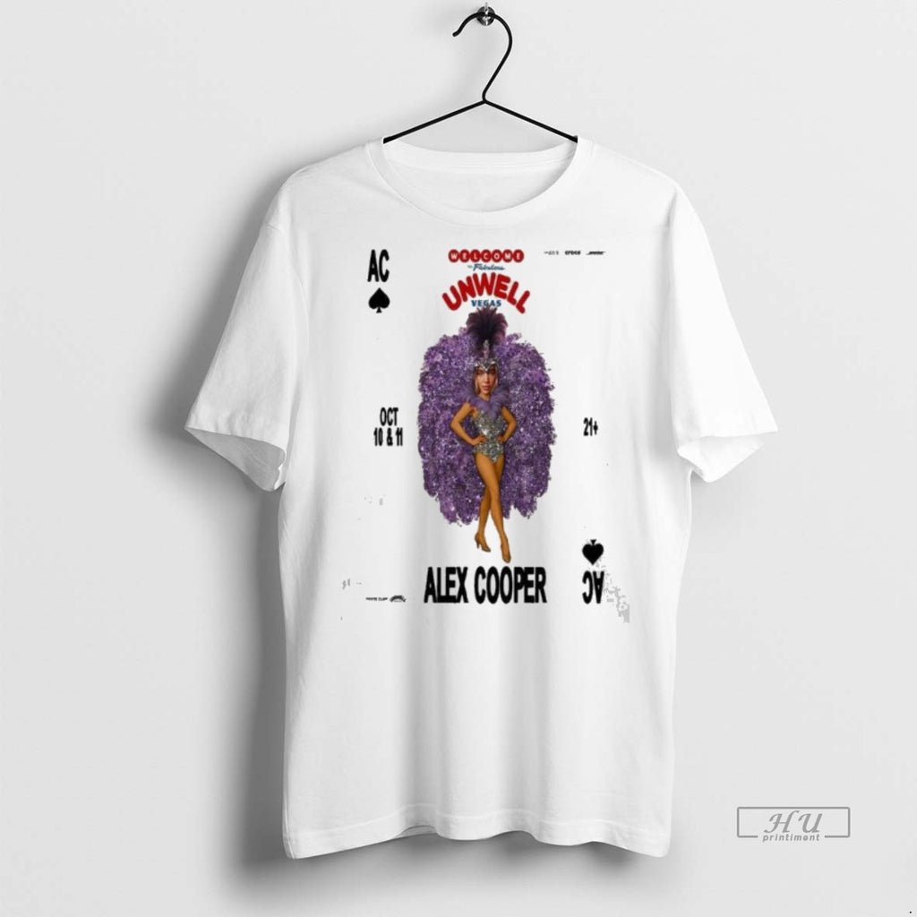 Officials Alex Cooper Welcome To Fabulous Unwell Vegas Oct 10 11 2025 Tee Shirt Sweater