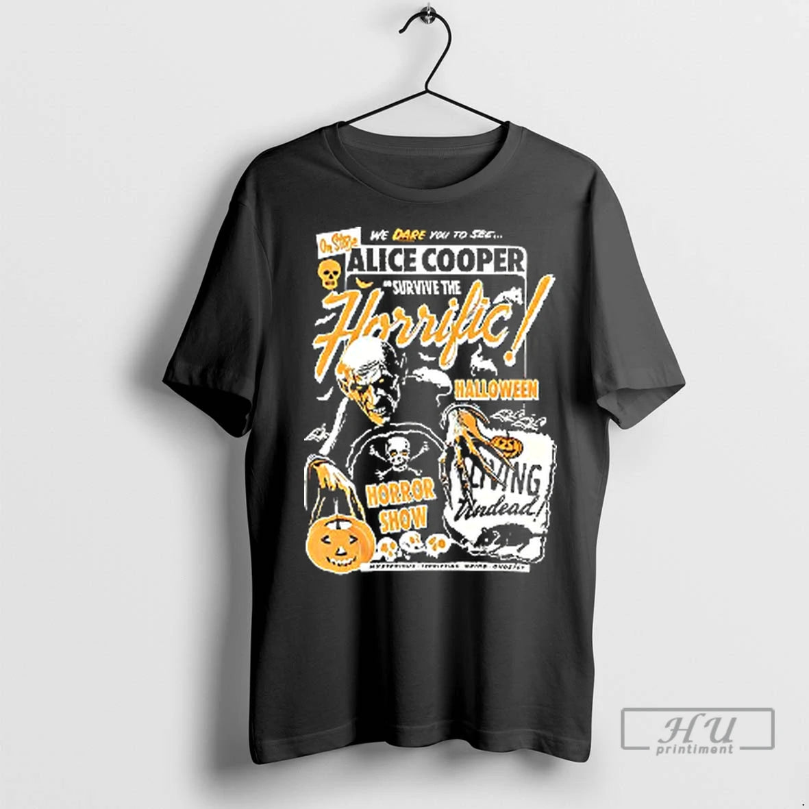 Officials Alice Cooper Horrific Halloween Horror Show T Shirt