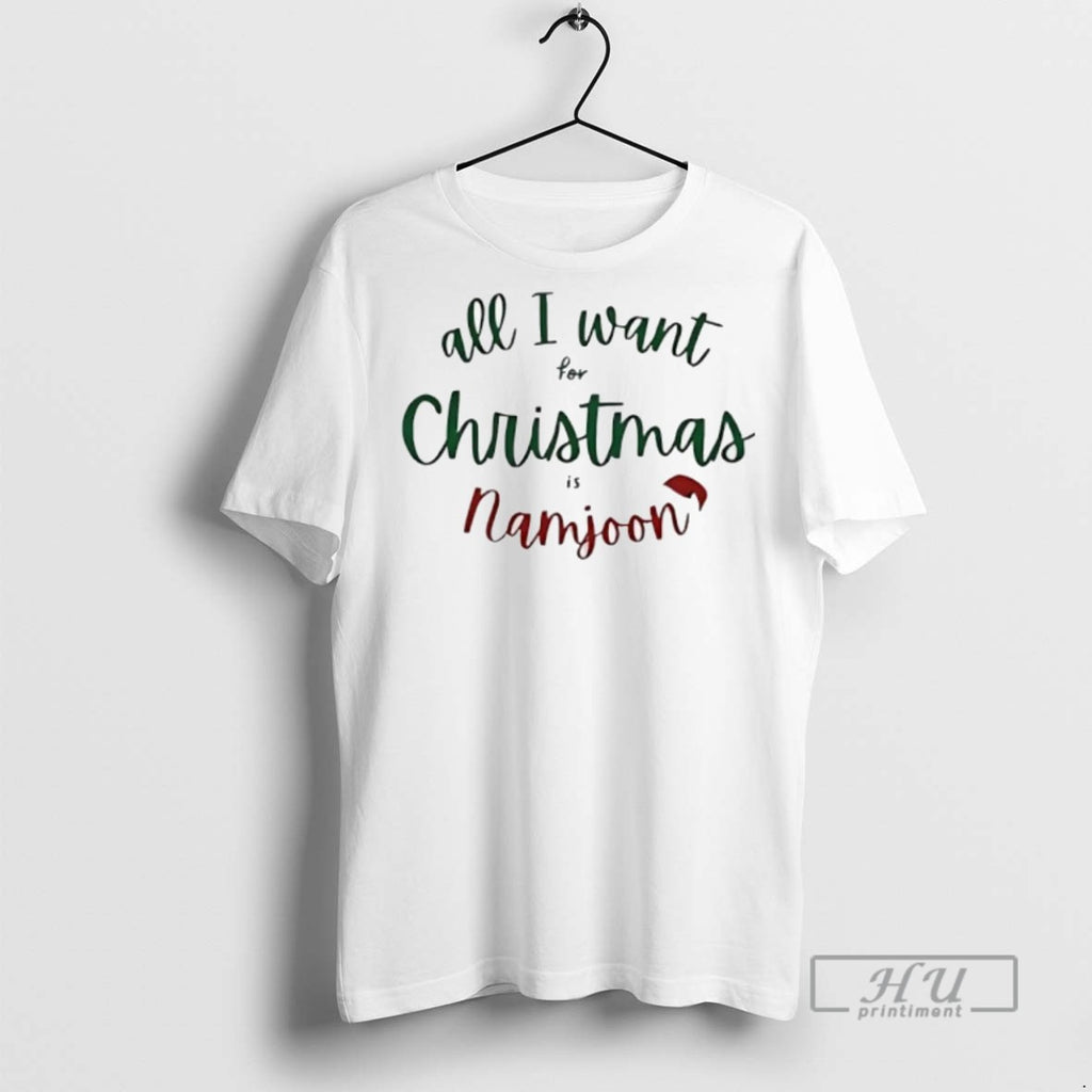 Officials All I Want For Christmas Namjoon T Shirt