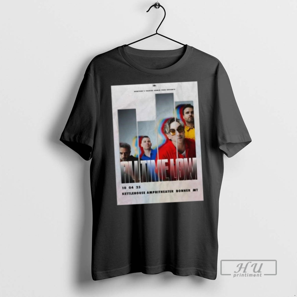 Officials All Time Low October 4 2025 Kettlehouse Amphitheater Show Long Sleve T Shirt