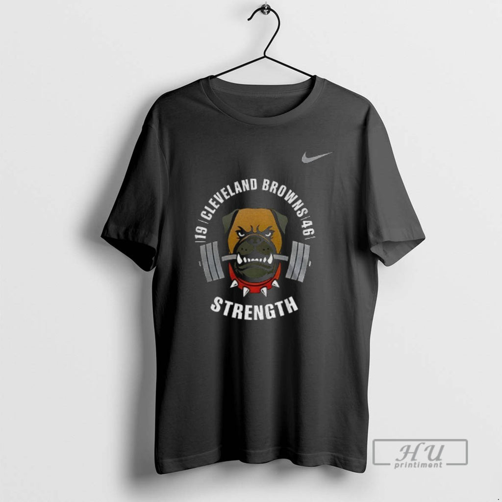 Officials Alpha Dawg Cleveland Browns Strength 1946 T Shirt