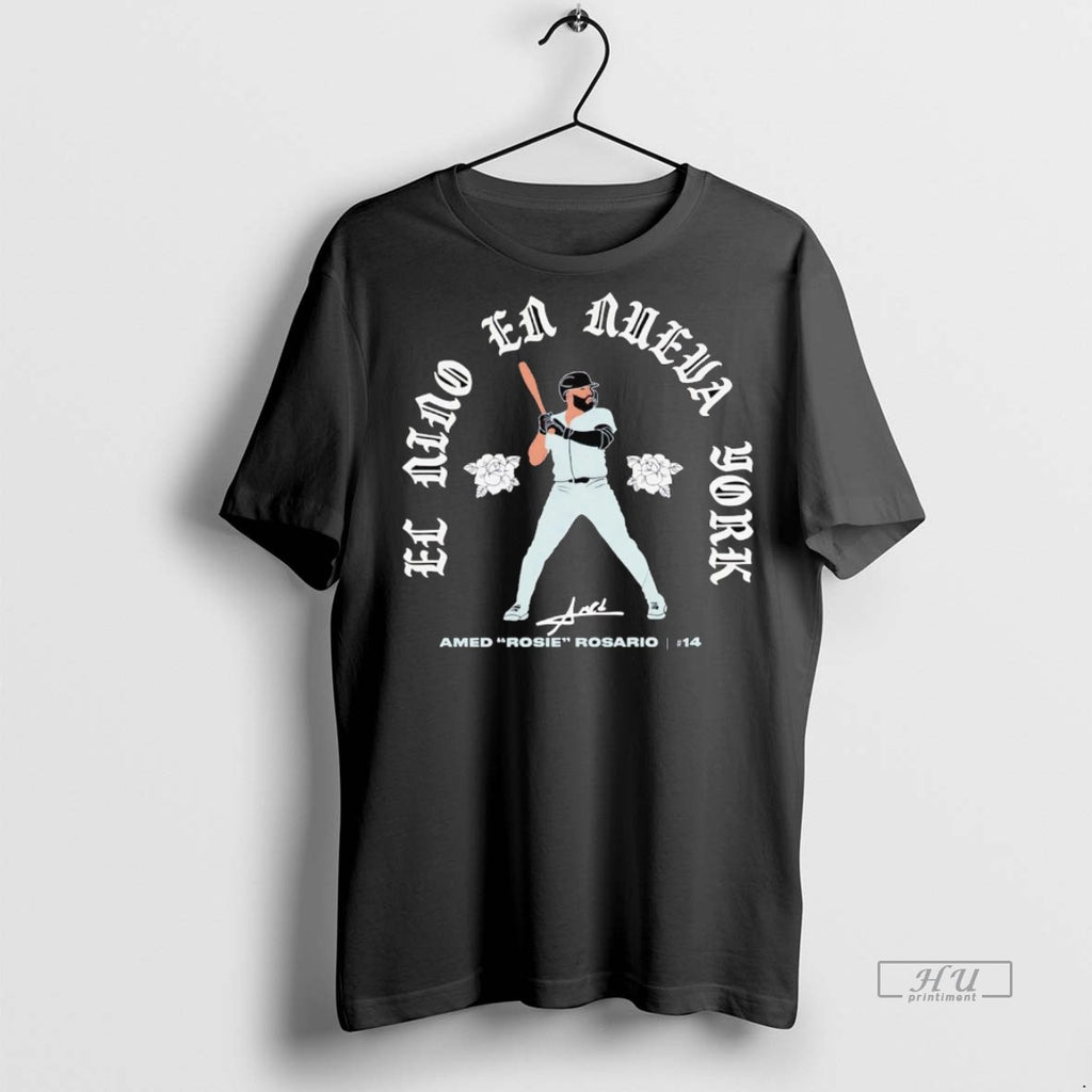 Officials Amed Rosario El Nino En Nueva York Tee Shirt Sweater