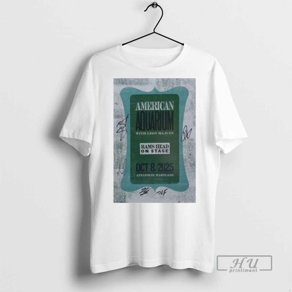 Officials American Aquarium Oct 8 2025 Rams Head On Stage Annapolis T Shirts Sweatshirt Hoodies