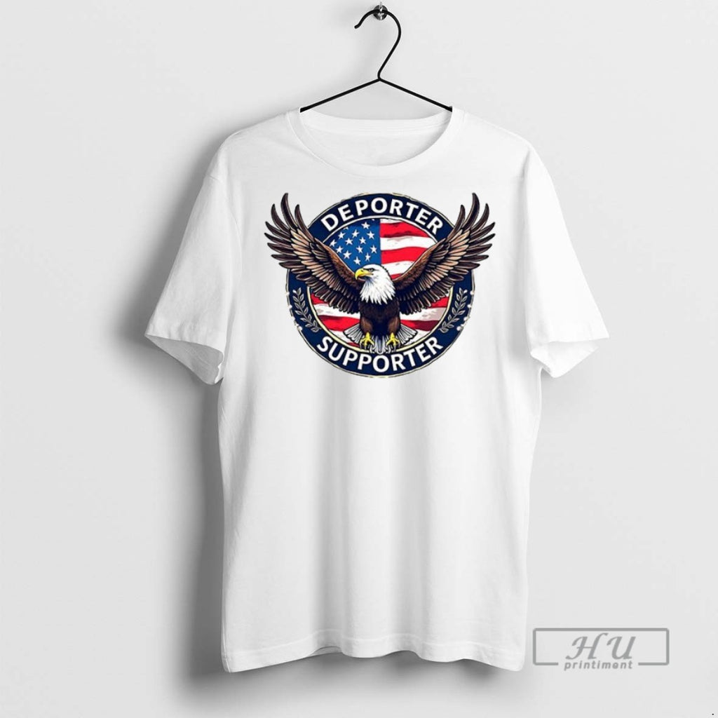 Officials American Eagle Deporter Supporter Patriotic Flag Ceramic Ceramic And Classic Dad Cap T Shirts