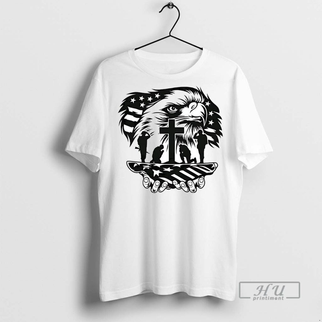 Officials American Eagle Honor Usa Veteran T Shirt