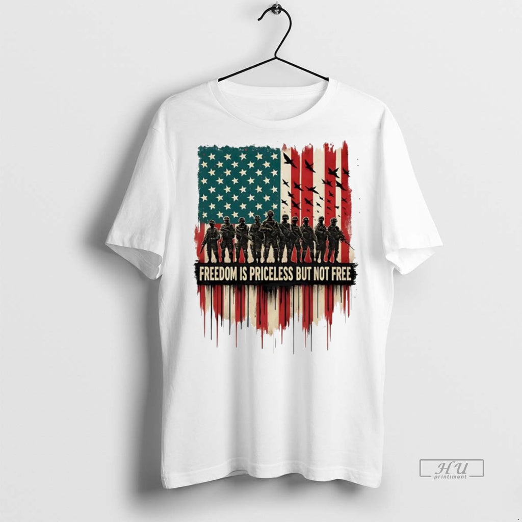Officials American Veteran Freedom Is Priceless But Not Free Tee Shirt Sweater