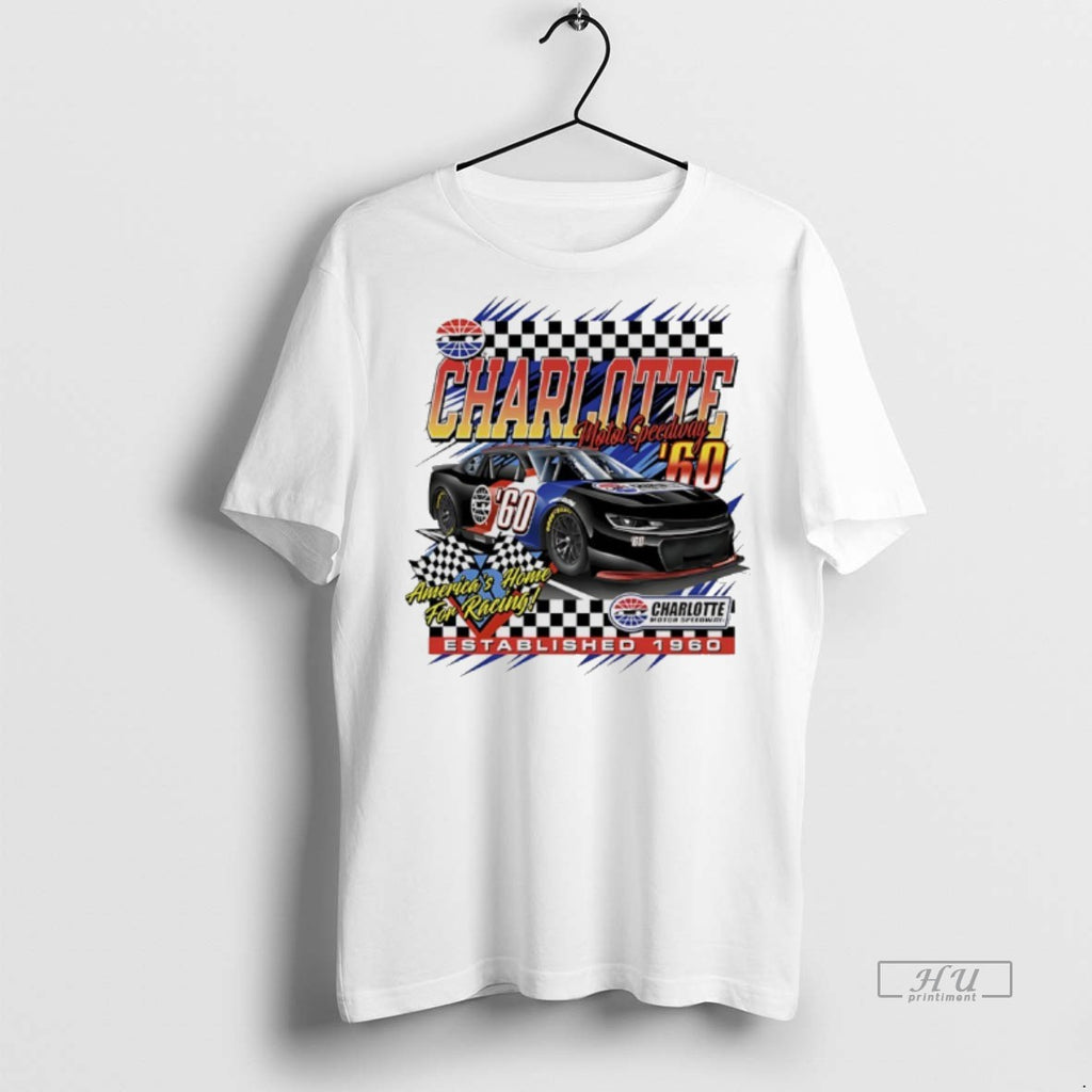 Officials Americas Home For Racing 1960 Charlotte Motor Speedway Tee Shirt Sweater