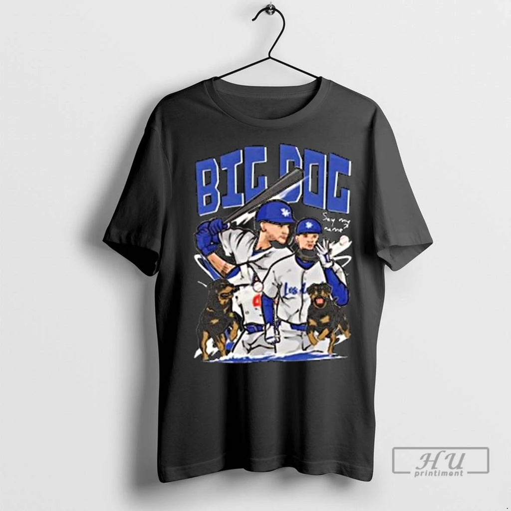 Officials Andy Pages The Big Dog Los Angeles Long Sleve T Shirt