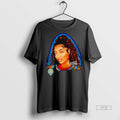 Officials Angel Reese Portrait Chicago Sky Basketball Signature Tee Shirt Sweater