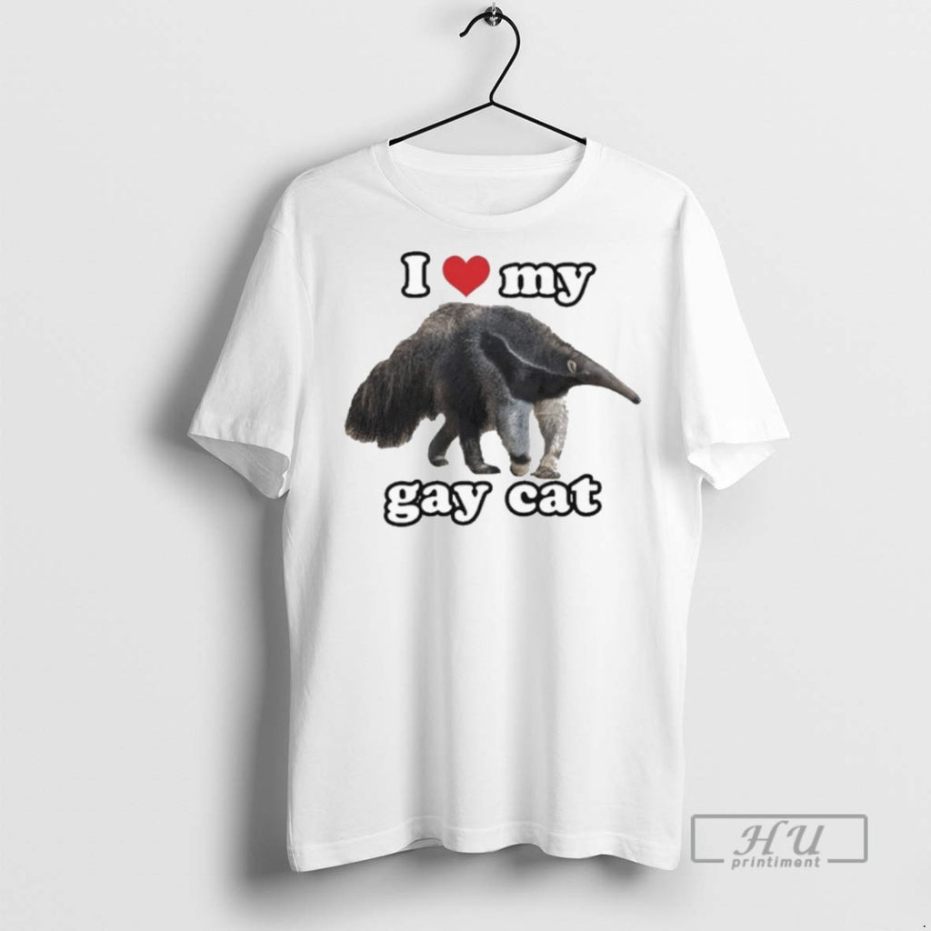Officials Anteater I Love My Gay Cat Shirts T Shirt