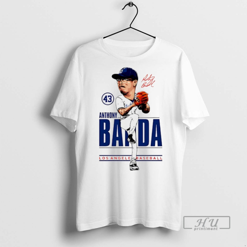 Officials Anthony Banda Los Angeles Dodgers Caricature 2025 T Shirts