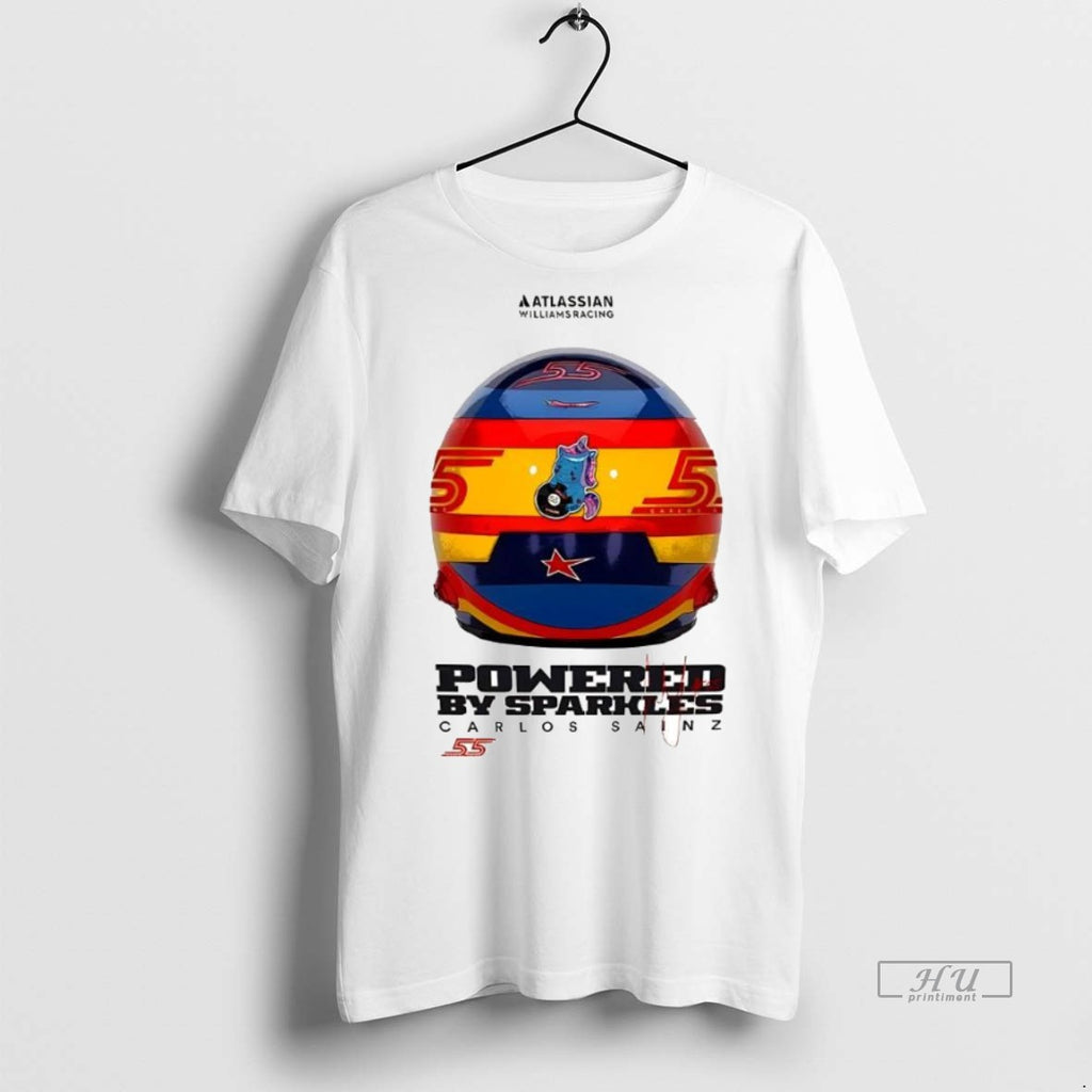 Officials Atlassian Williams Racing Womens Sparkles White Tee Shirt Sweater