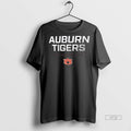 Officials Auburn Tigers 2025 Courtside Basketball Performance Long Sleve Tee Shirt Sweater