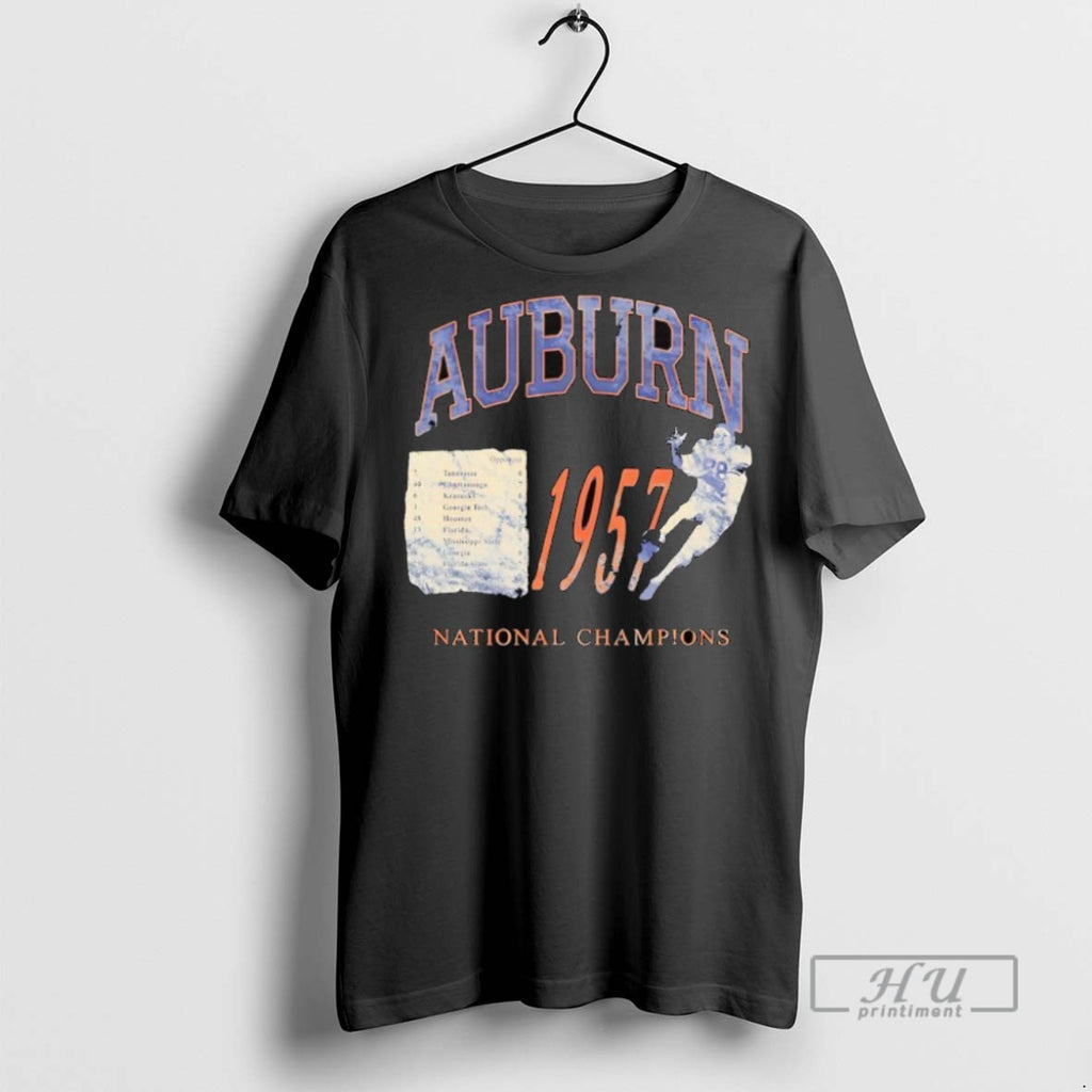 Officials Auburn Tigers Football National Champions 1957 Vintage T Shirt Sweatshirt Hoodies