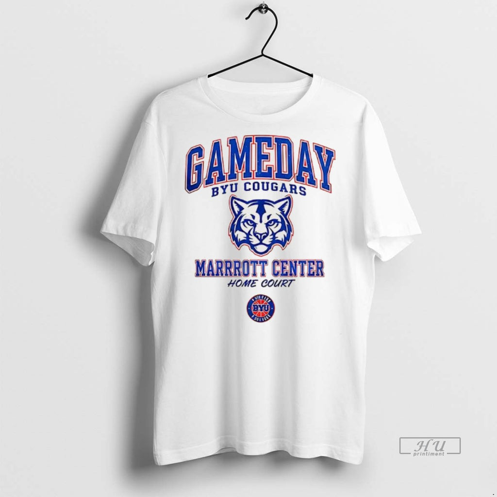 Officials Byu Cougars Basketball Game Day Marriott Center Home Court Tee Shirt Sweater