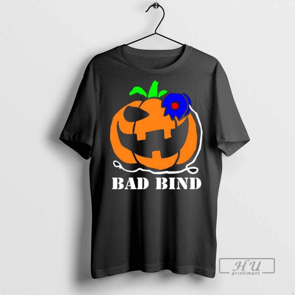 Officials Bad Bind Halloween Pumpkin T Shirt