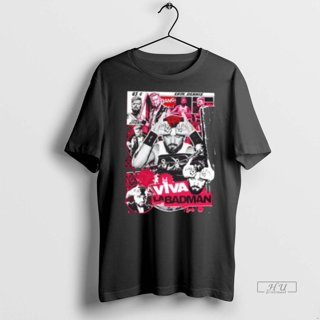 Officials Bad Man Erik Dennis Badman Collage Tee Shirt Sweater