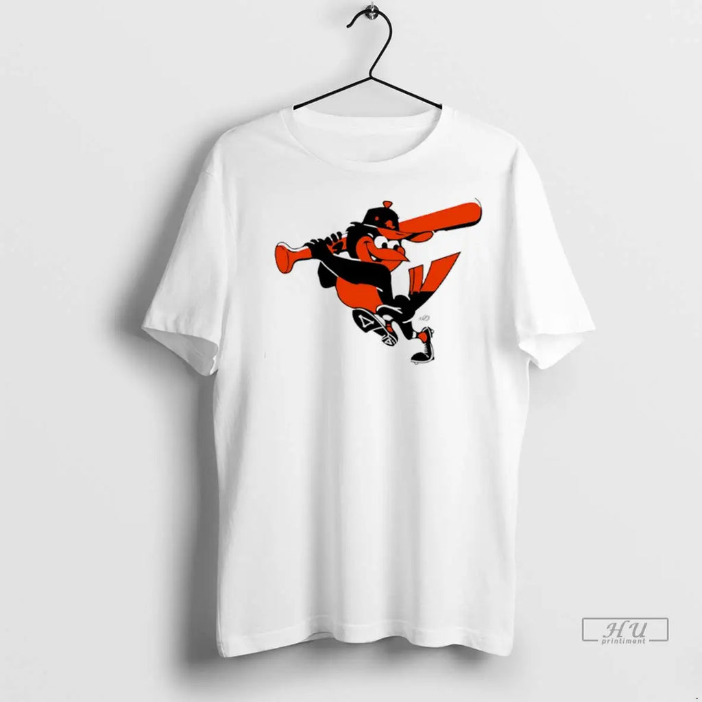 Officials Baltimore Oriole Bird Mascot Cute T Shirts