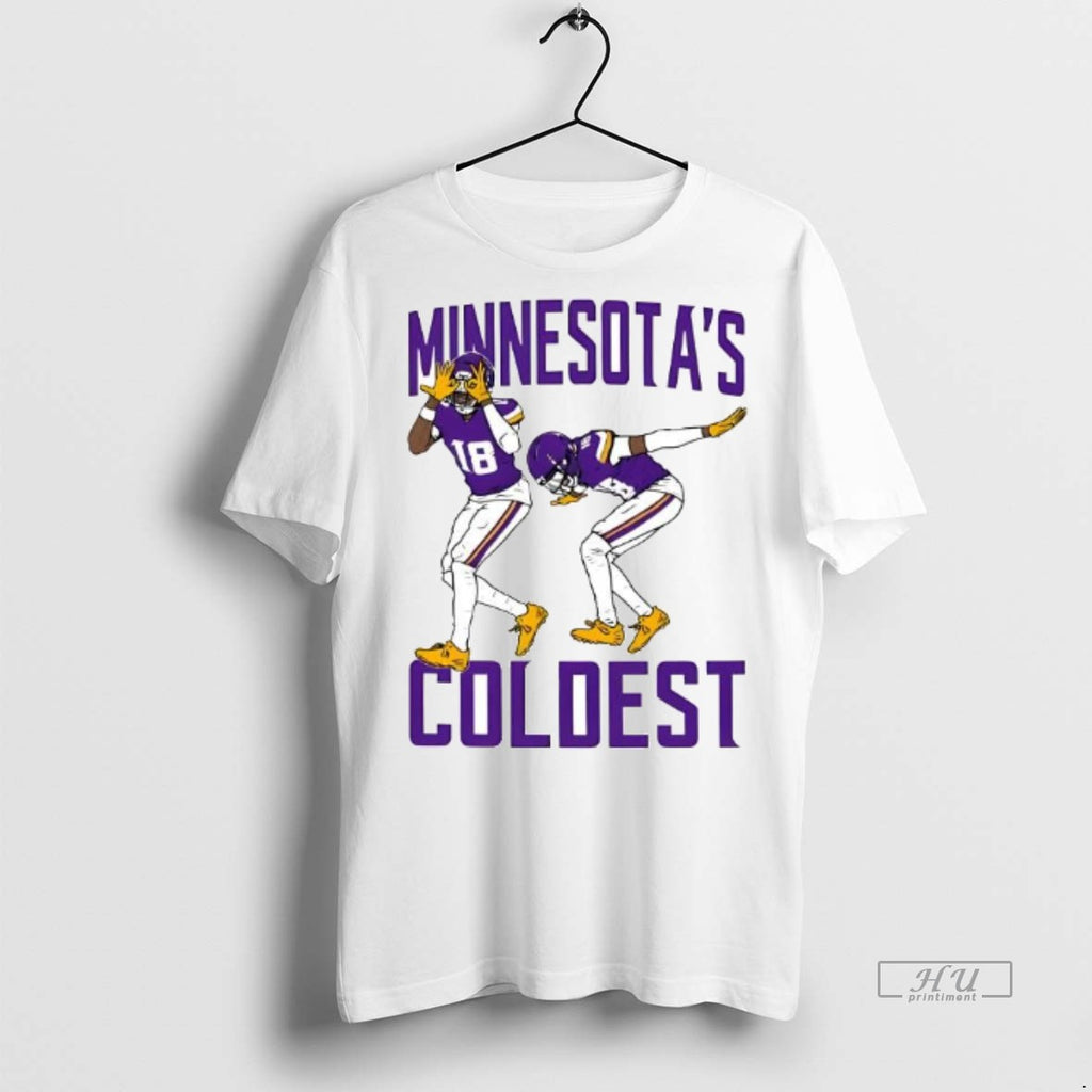 Officials Barstool Justin Jefferson Minnesotas Coldest Tee Shirt Sweater