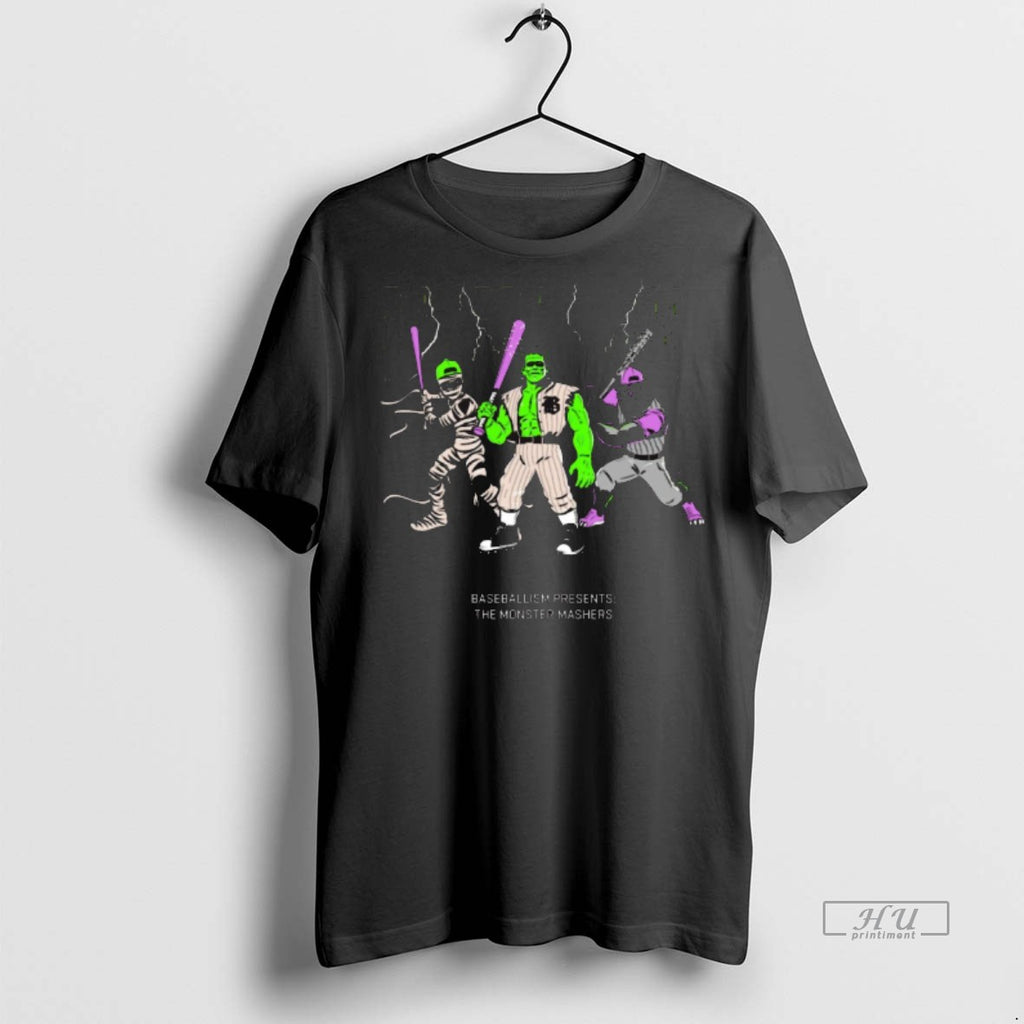 Officials Baseballism Presents The Monster Mashers Graphic T Shirt Sweater
