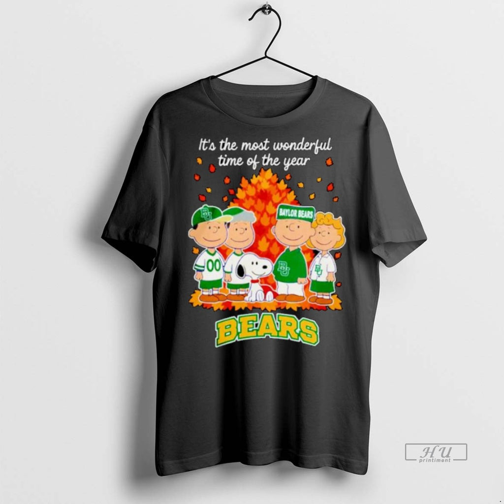 Officials Baylor Bears X Peanuts Its The Most Wonderful Time Of The Year The Fall