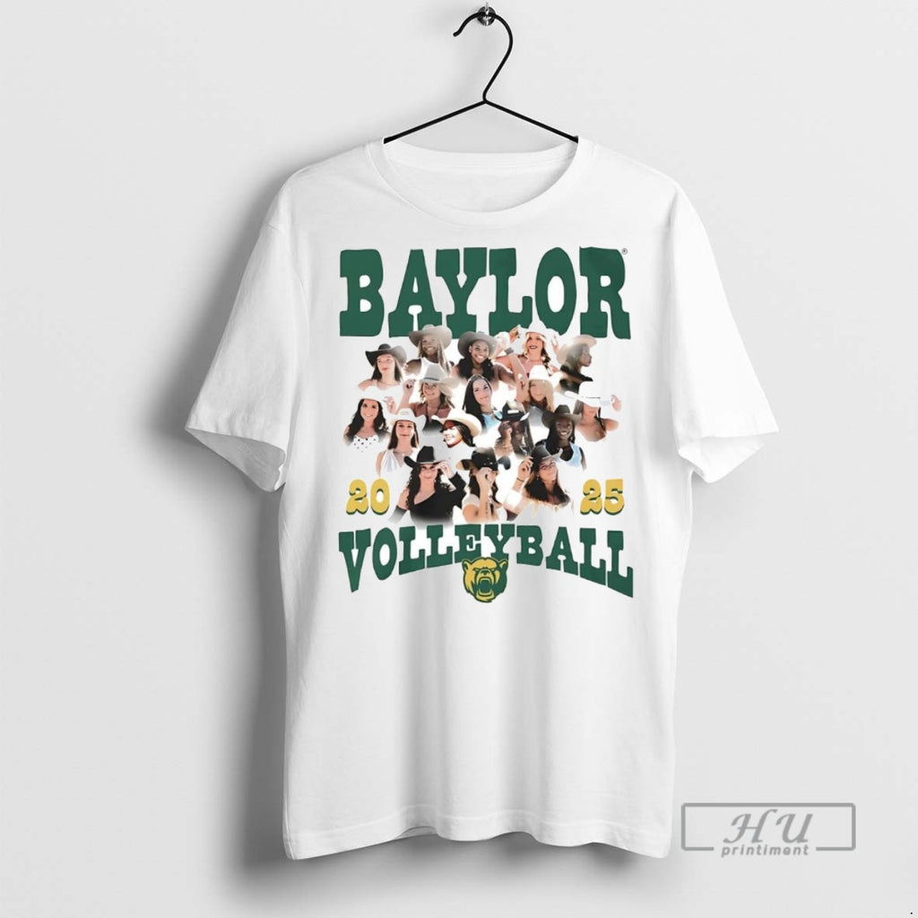 Officials Baylor Womens Volleyball Wanted Team Players T Shirts