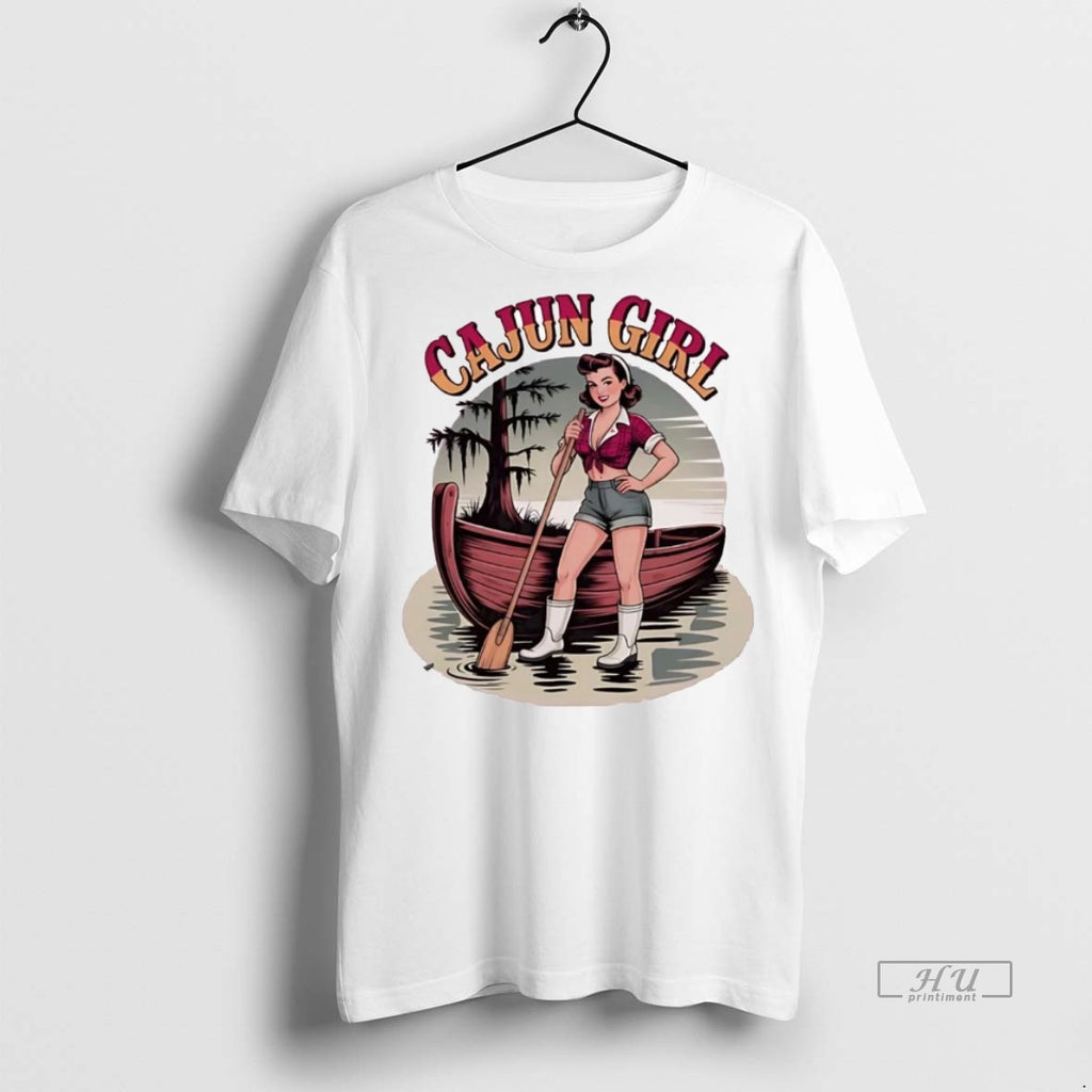 Officials Bayou Cajun Girl Pinup Shirt Sweater