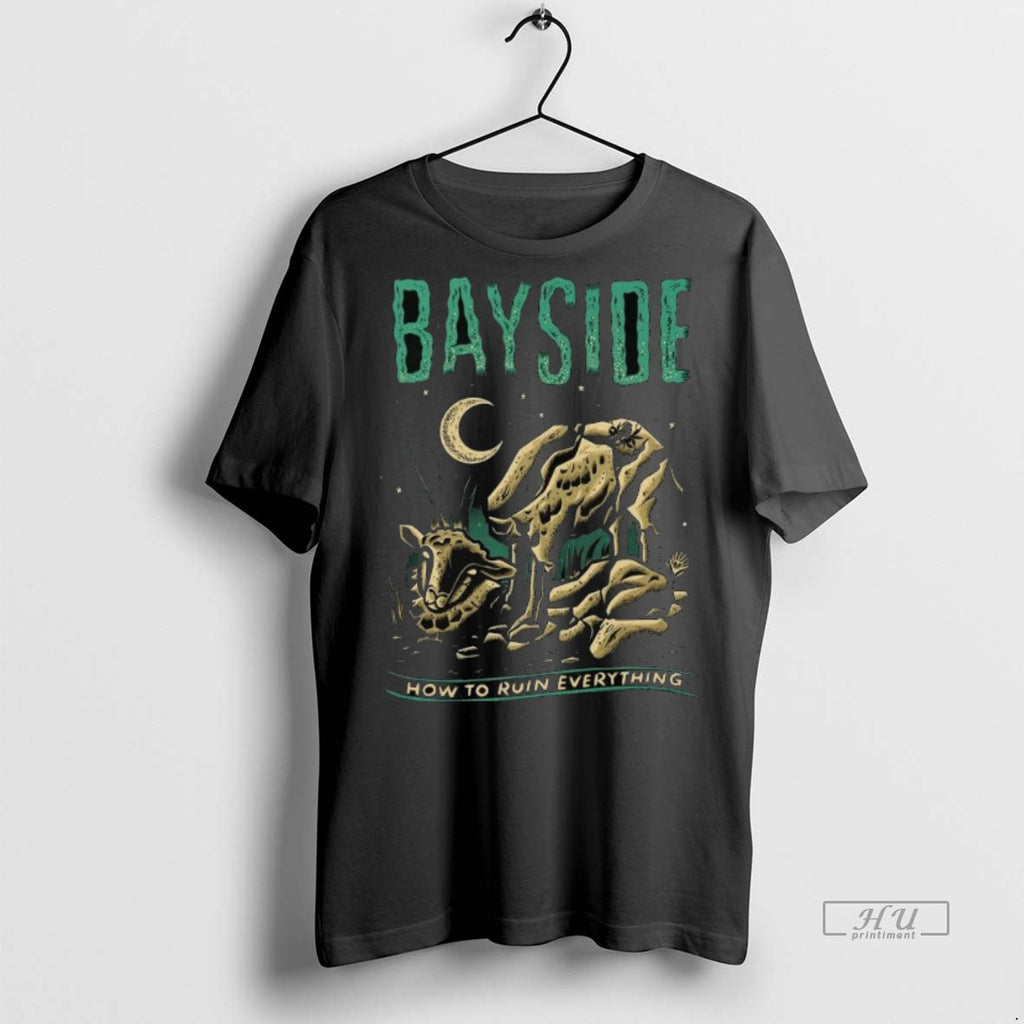 Officials Bayside Ruin Everything Long Sleve Tee Shirt Sweater