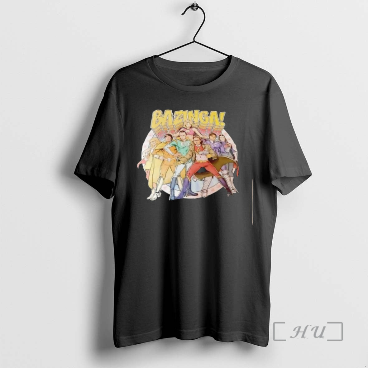 Officials Bazinga The Big Bang Theory Cast Superhero Parody