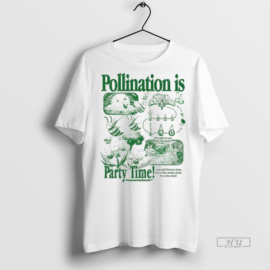 Officials Bee Pollination Is Party Time Tee Shirt Sweater