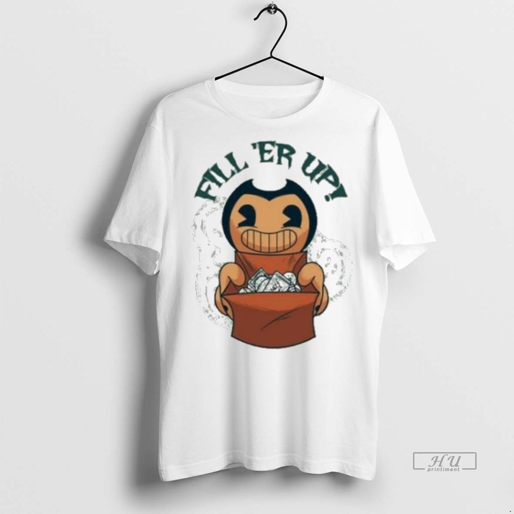 Officials Bendy Fill Er Up Halloween 2025 Shirt Sweater