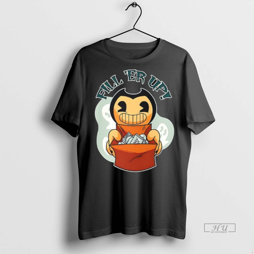 Officials Bendy And The Fill Er Up Halloween Shirt Sweater