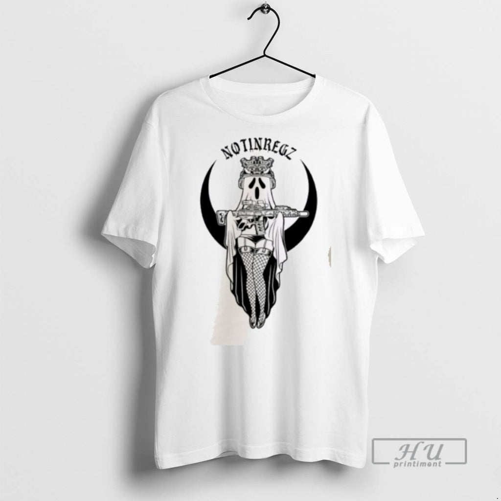 Officials Betty Boop Ghost Gun T Shirt