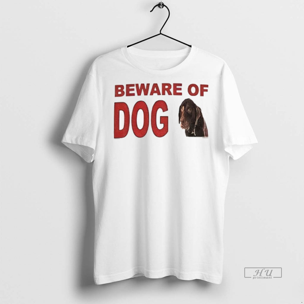Officials Beware Of Dog Meme Vintage Tee Shirt Sweater