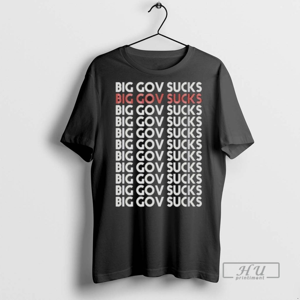 Officials Big Gov Sucks Government Shutdown T Shirt