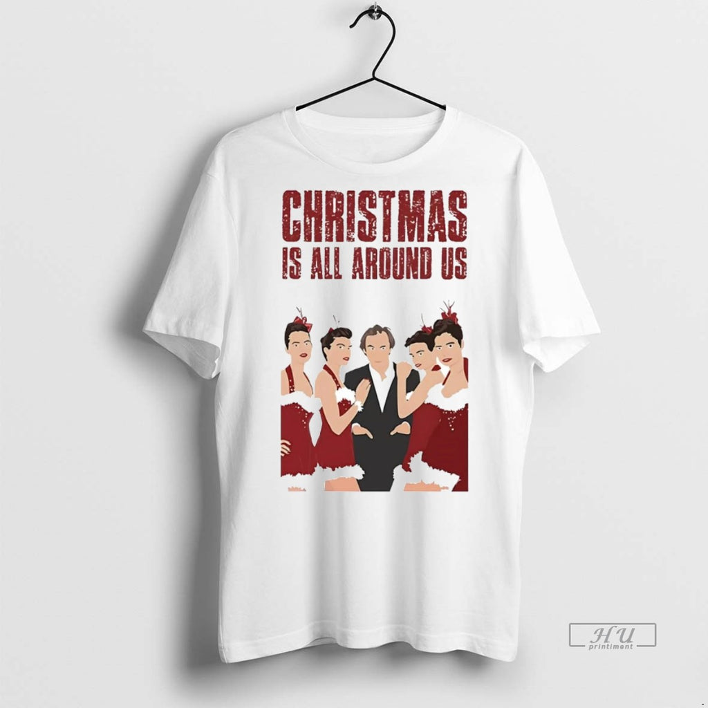 Officials Billy Mack Christmas Is All Around Us Tee Shirt Sweater