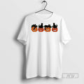 Officials Black Cat Pumpkin Meme Spooky Halloween 2025 T Shirts
