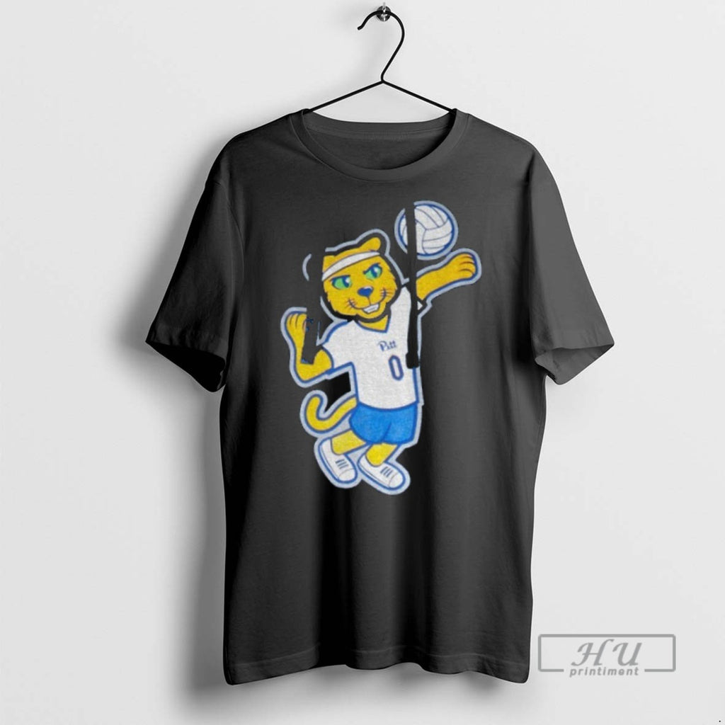 Officials Blaire Bayless Pitt Panthers Volleyball Mascot T Shirt